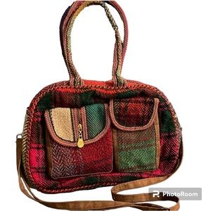 Turkish Rug Shoulder/Handbag crossbody 100% Wool Handwoven by Feilono